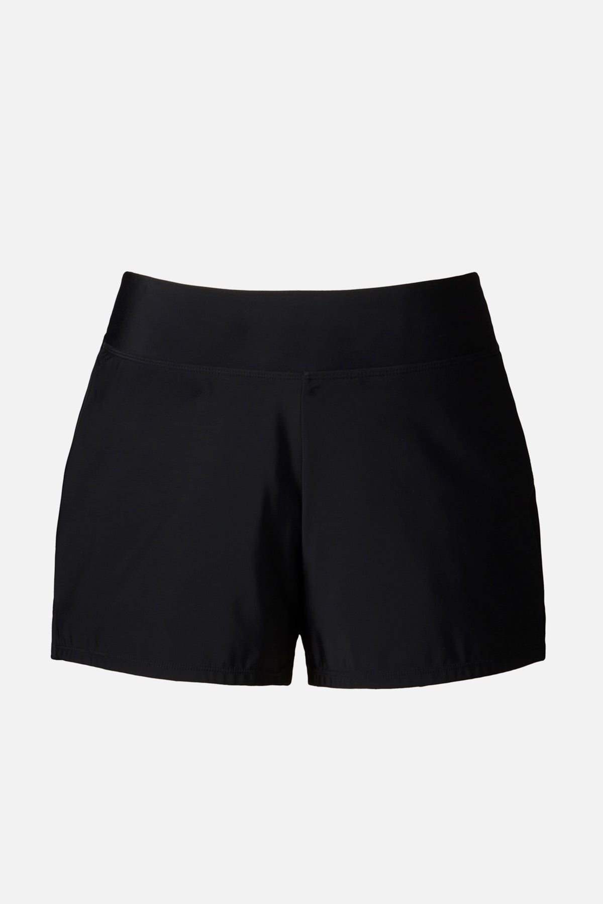 Black swim shorts