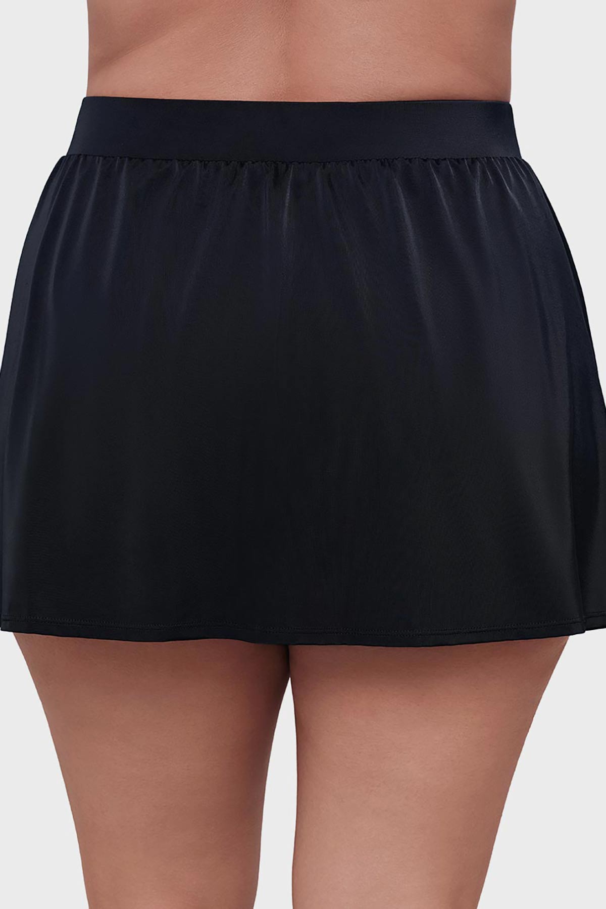 Back of swim skirt