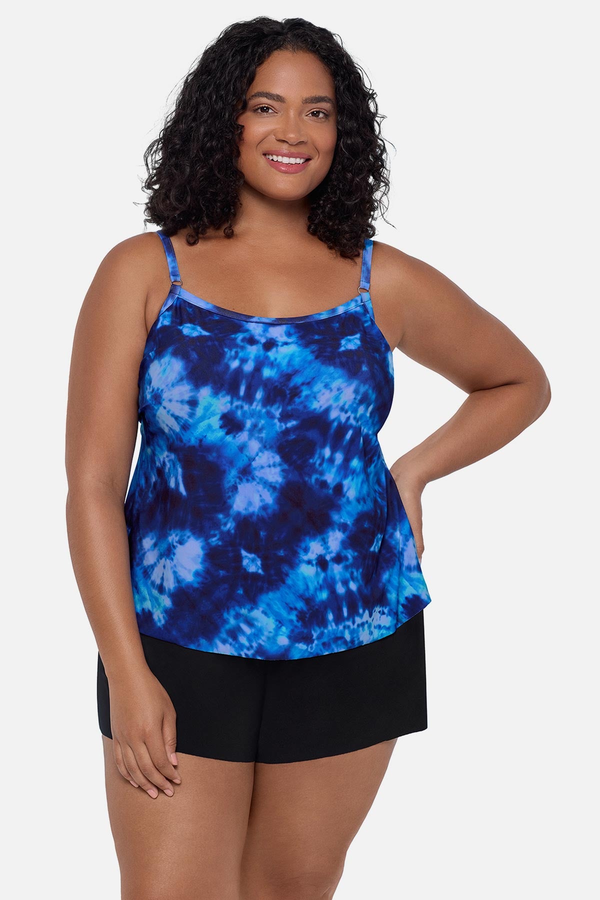 Trimshaper Plus Size Farrah Romper Rip Tide – Longitude Swim