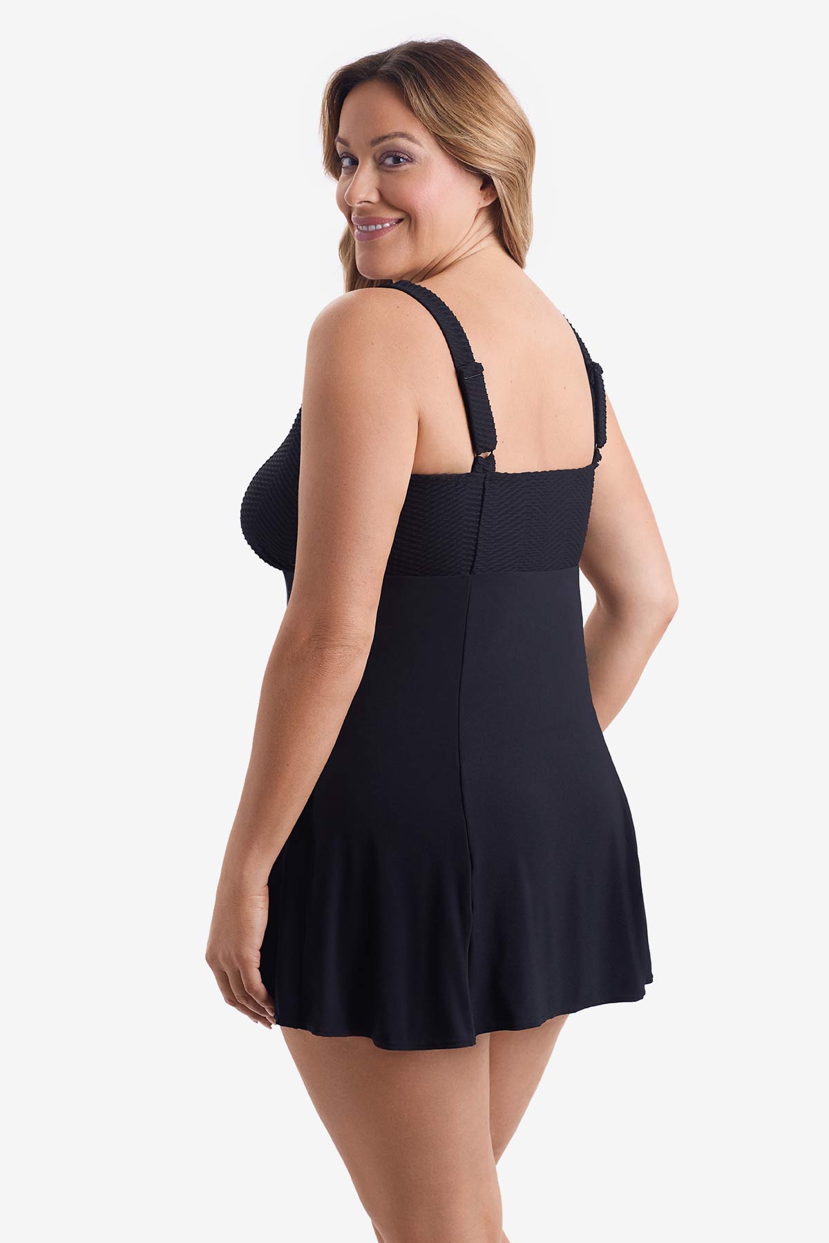 plus size swim dresses longer length Moisture Wicking New Plus Size Swimdresses