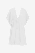 White tunic dress